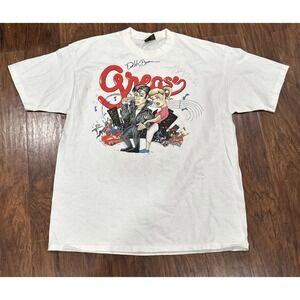 Vntg  Grease  XL 1994 Touch Of Gold John Travolta Musical USA  Autograph